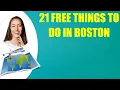 21 FREE THINGS TO DO IN BOSTON Travel Tips