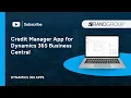Credit Manager App for Dynamics 365 Business Central