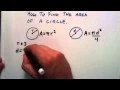 How to Find the Area of a Circle Given a Radius or a Diameter