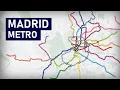Download Lagu Evolution of the Madrid Metro 1919-2021 (geographic map)
