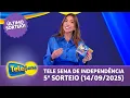 Download Lagu CONFIRA O 5º SORTEIO DA TELE SENA DE INDEPENDÊNCIA (14/09/2025)