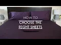 How to Choose the Right Sheets - Extra Deep Pocket Sheets 6 Piece Easily Fits Deep Mattresses