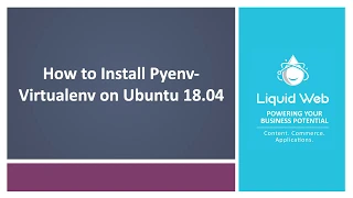 How to Install Pyenv Virtualenv on Ubuntu 18 04