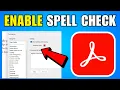 How To Enable Spell Check In Adobe Reader 2026 Complete Guide