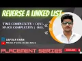 ReverseALinkedList IterativeApproach LinkedList Java PlacementPreparationSeries FullExplnWithCode sk