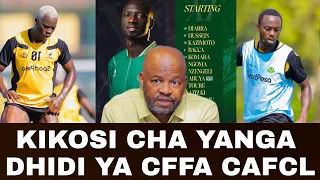 Kocha Wa YANGA Atangaza Kikosi Cha YANGA Kinachoanza Dhidi Ya CFFA Mechi Ya CAFCL 2026