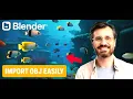 How to Import OBJ in Blender 2025