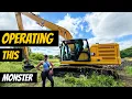 Download Lagu OPERATING A 60’ LONG REACH EXCAVATOR FOR THE 1ST TIME!  DIY POND ON 14 ACRE HOMESTEAD!