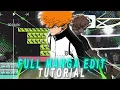 Full manga edit tutorial alight Motion with preset bluelock trending manga edit tutorial