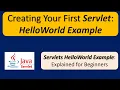 Creating Your First Servlet HelloWorld Example