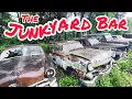 Famous Bar In The Middle Of A Classic Car Junkyard