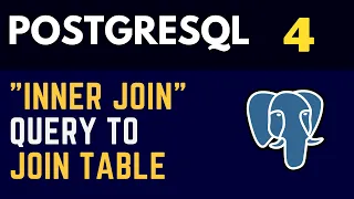 PostgreSQL 4 Tables JOIN TABLES using INNER JOIN Query