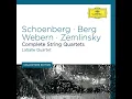 Schoenberg: String Quartet No. 3, Op. 30: 1. Moderato