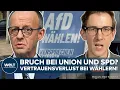 Lagu DEUTSCHLAND: Bruch bei Union und SPD? Merz angezählt? Hammer-Umfrage zur Koalition!