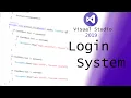 How to make a simple Login system using Visual Studio Visual Studio 2019 Tutorial