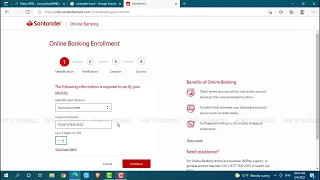How To Create Santander Bank Online Account 2022 Santander Bank Online Banking Sign Up Help