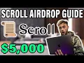 Scroll Airdrop Tutorial - How to be eligible for Scroll ZKP Airdrop FULL GUIDE