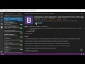 Install Bootstrap 4 in VS Code Extension how to use Bootstrap in VS Code Project