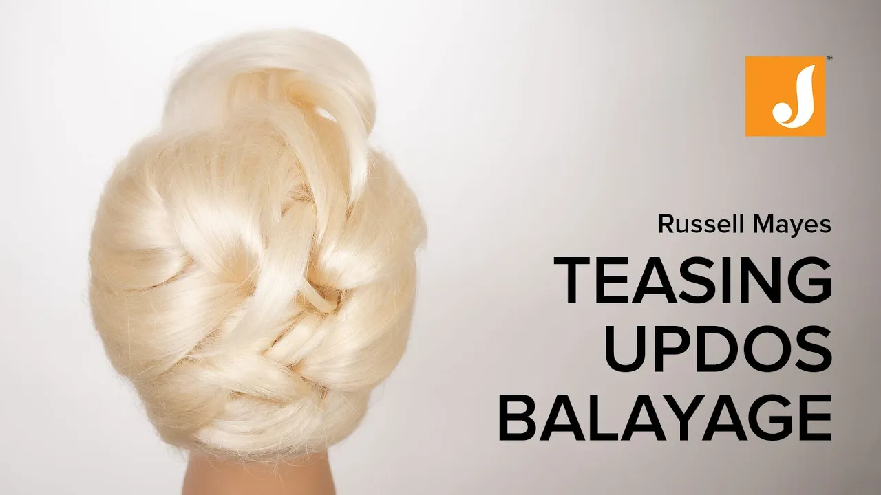 Balayage, Teasing, Backcombing, Detangling and Updos with the JATAI Teasing Pin Comb PRO