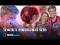 Lagu Robert Irwin breaks down over his father before Dancing with the Stars finale win
