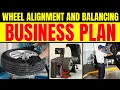 Wheel Alignment and Balancing Business Plan The Complete Guide