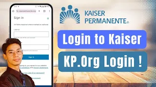 How to Login Kaiser Permanente - Kp org Login