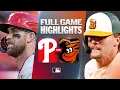 PHILLIES vs ORIOLES Full Game Highlights July 31 2026 MLB Season