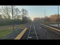 Metra UP N Cab Ride