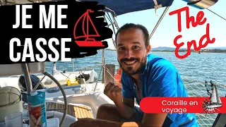 Le VOILIER repart et MAXOU s’envole , VOILIER CORAILLE
