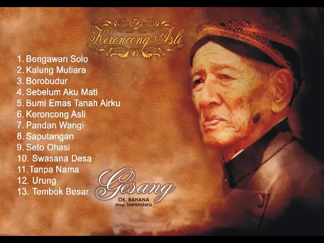 Download MP3 Gesang - Kumpulan Lagu Keroncong Legendaris (KERONCONG ASLI)