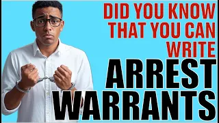 Writing Arrest Warrants in Arizona