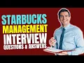 Starbucks Management Interview Questions and Answers Interview Starbucks Management Preparations