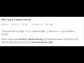 LeetCode 692 - Top K Frequent Words