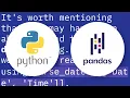 Combine Date and Time columns using pandas