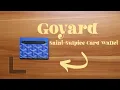 My Experience Buying the Goyard Leather Wallet Price and Review