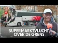 Op jacht naar goedkope boodschappen in Duitsland