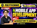 MOBILE APP DEVELOPMENT Unit-1 Introduction to Android BTEUP 5th Semester CS Latest 2026-27