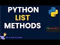 Python for Beginners Master Python List Methods with Real-World Examples