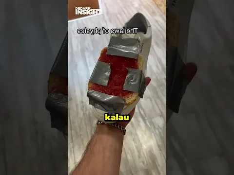Eksperimen Hukum Fisika Pada Roti Selai dan Sepatu