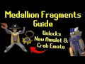 How to Get All Medallion Fragments Medallion of the Deep Crab Dance Emote OSRS Sailing