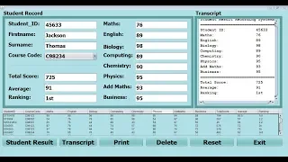 How to Create Student Database Management Systems using SQLite in Java NetBeans - Full Tutorial