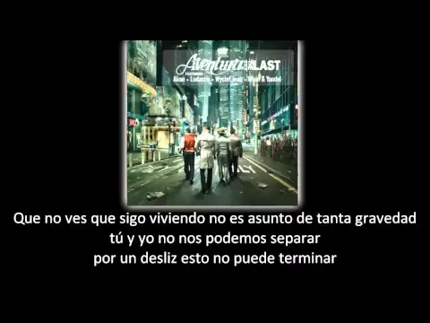 Download MP3 Aventura - La Tormenta (lyric - letra)