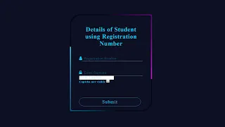 Create an Animated Login Registration Form with CAPTCHA and