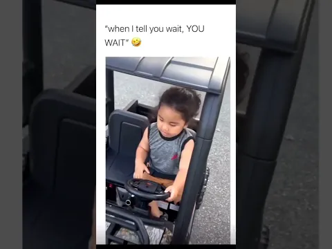 Video Thumbnail: when i tell you wait, YOU WAIT 😭🤣😂 #funny #love #cutebaby