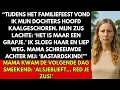 Download Lagu Op het familiefeest zag ik het kaalgeschoren hoofd van mijn dochter – mijn zus lachte.