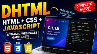 DHTML HTML CSS JS small web application