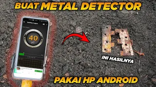 cara membuat metal detector pakai android