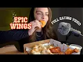 I Tried Epic Wings for the First Time Full Bites Eating