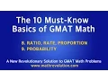 The must-know basics of math for GMAT math 08-09 Math Revolution