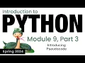Python - Module 9